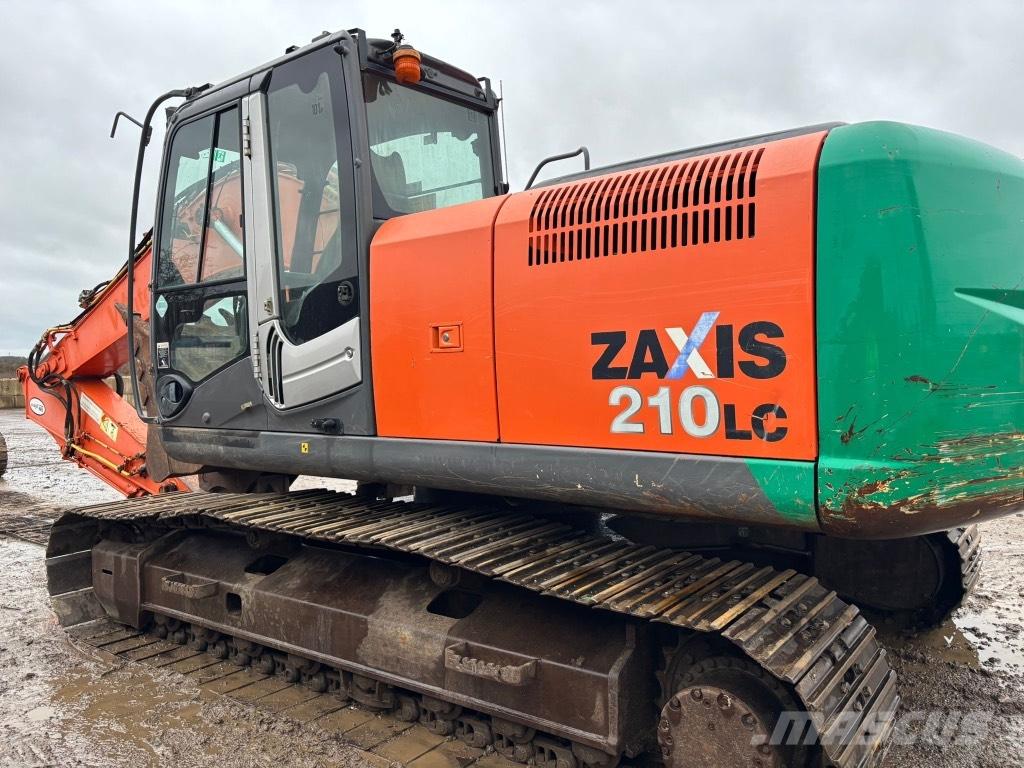 Hitachi zx210 Gravemaskiner på larvebånd