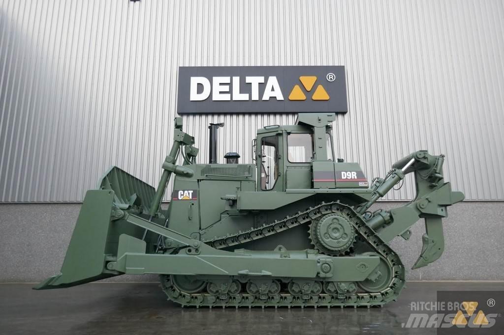 CAT D9R Ex-army Bulldozer på larvebånd