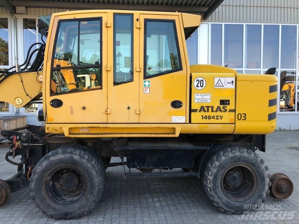 Atlas AB1404K Gravemaskiner på hjul