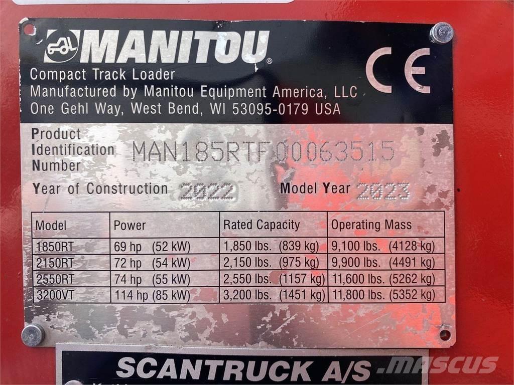 Manitou SL1850RT Minilæsser - skridstyret