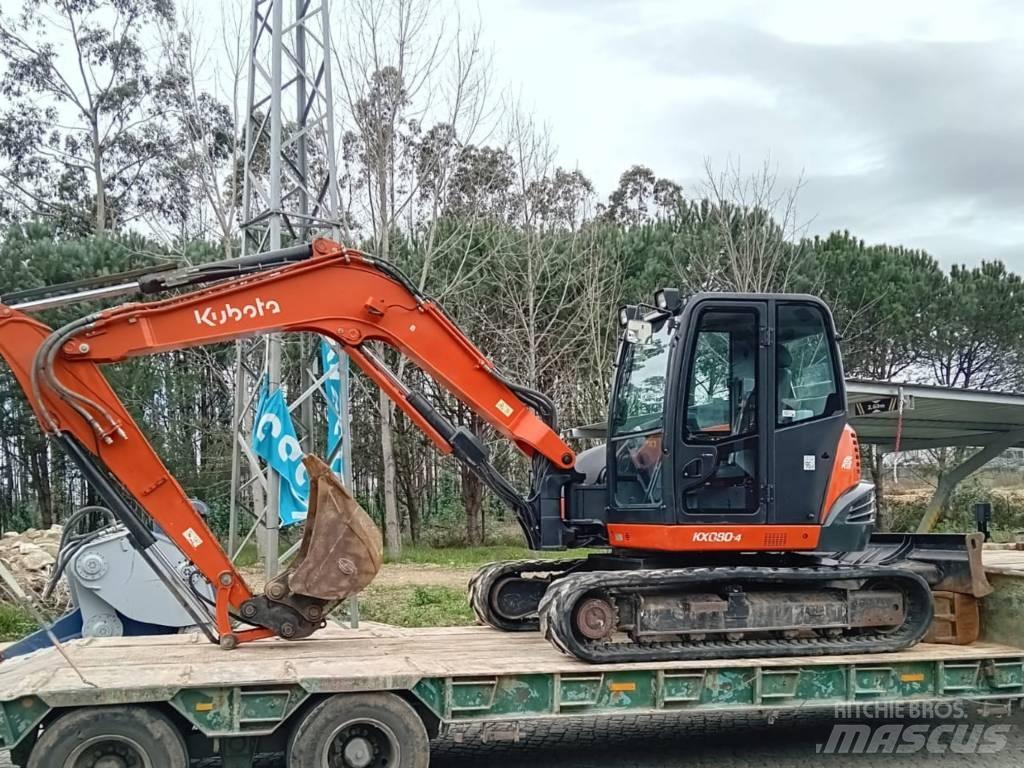 Kubota KX 080-4 Midi-gravemaskiner 7t - 12t