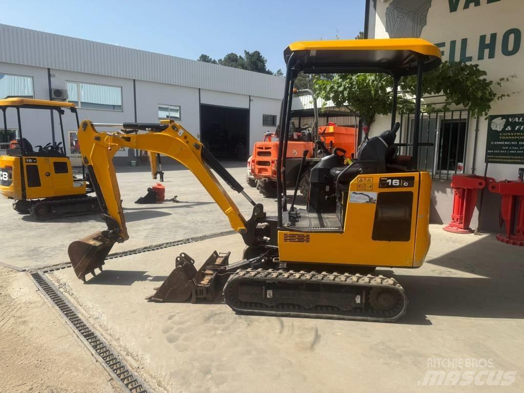 JCB 16 C-1, 740h Minigravemaskiner