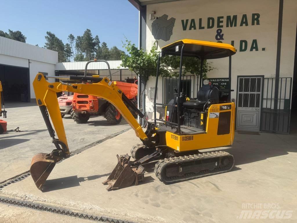 JCB 16 C-1, 740h Minigravemaskiner