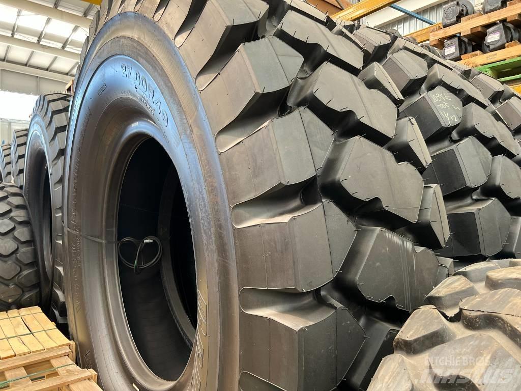 Bridgestone 27.00R49 Dæk, hjul og fælge