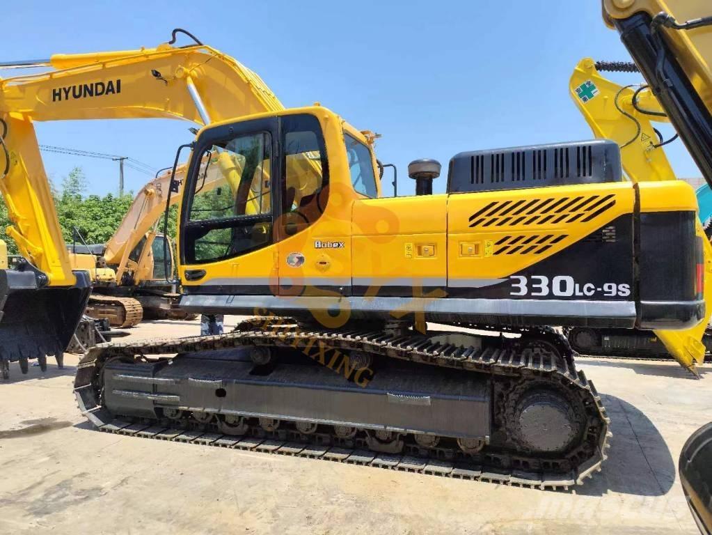 Hyundai Robex 330 LC Gravemaskiner på larvebånd