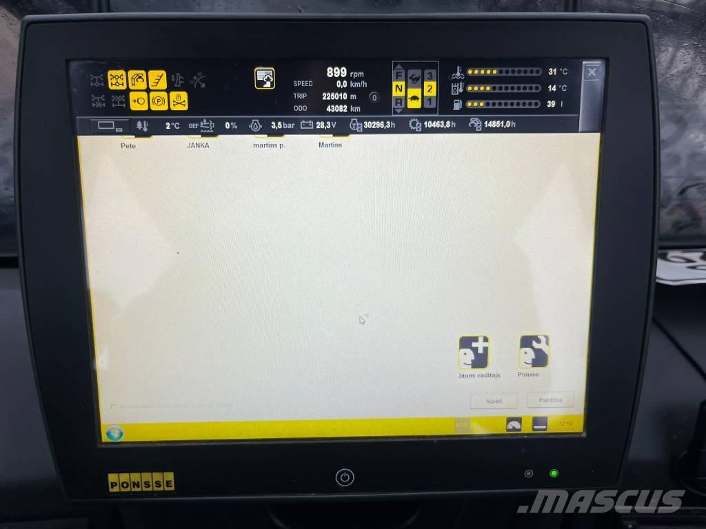 Ponsse Buffalo 8W Udkørselsmaskiner