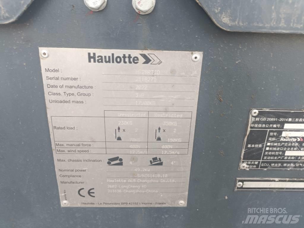 Haulotte HT28RTJO Teleskoplifte