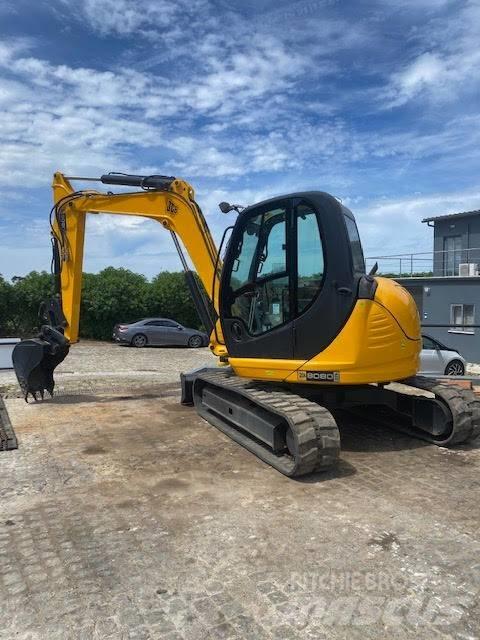 JCB 8080 ZTS Midi-gravemaskiner 7t - 12t