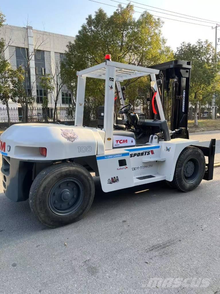 TCM FD 100 Diesel gaffeltrucks
