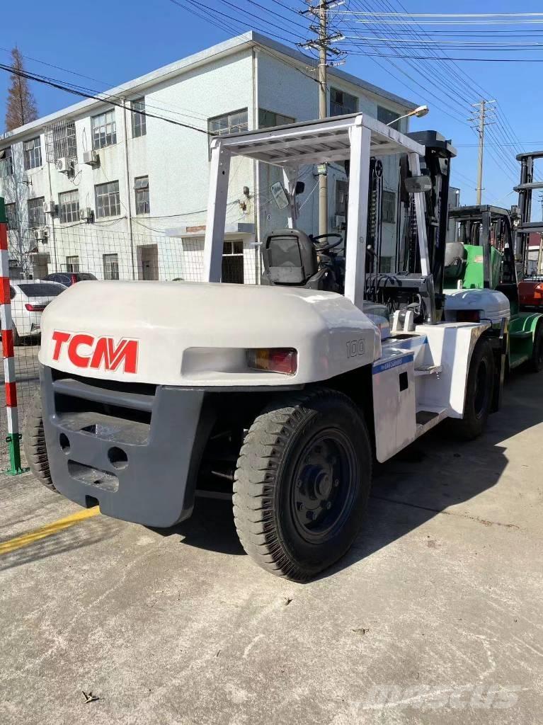 TCM FD 100 Diesel gaffeltrucks