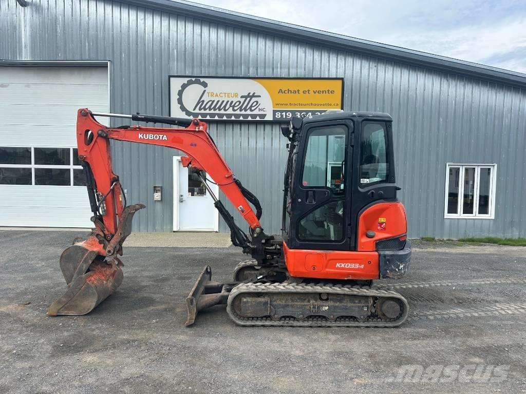 Kubota KX 033-4 Minigravemaskiner