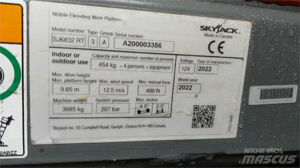SkyJack 6832RT Saxlifte