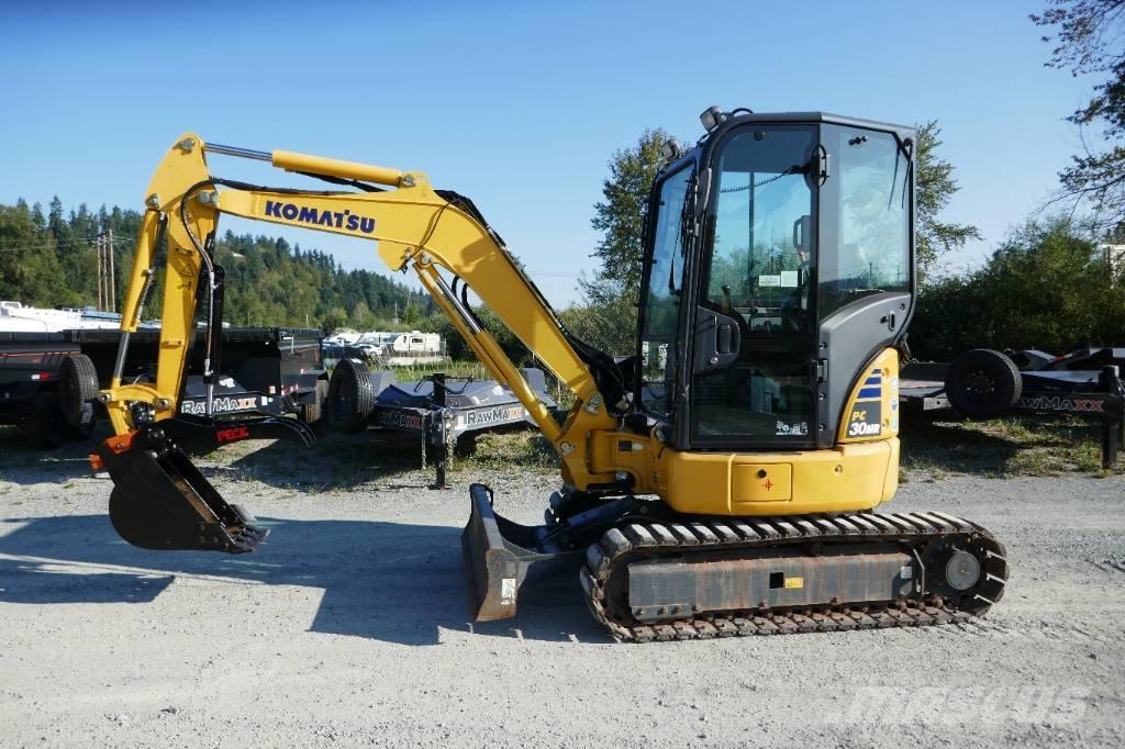 Komatsu PC30MR-5 Minigravemaskiner