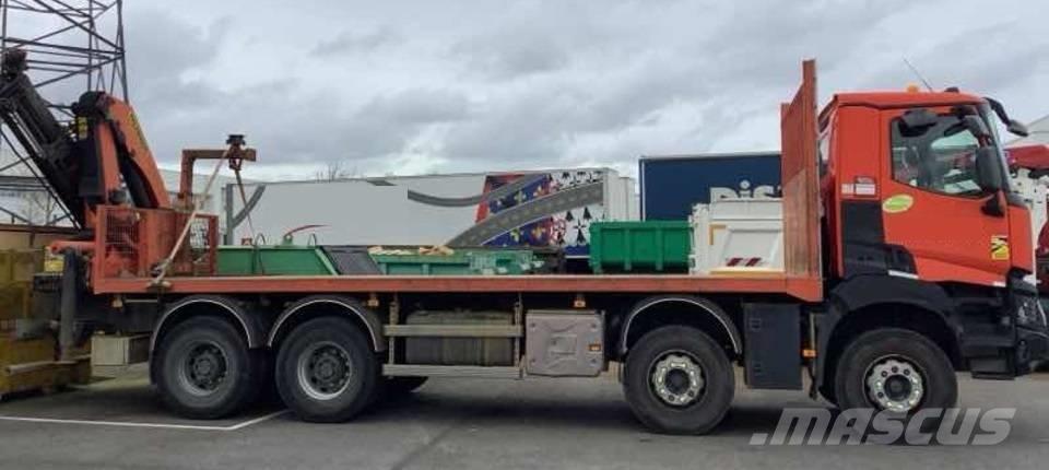 Renault K430 Lastbil med lad/Flatbed