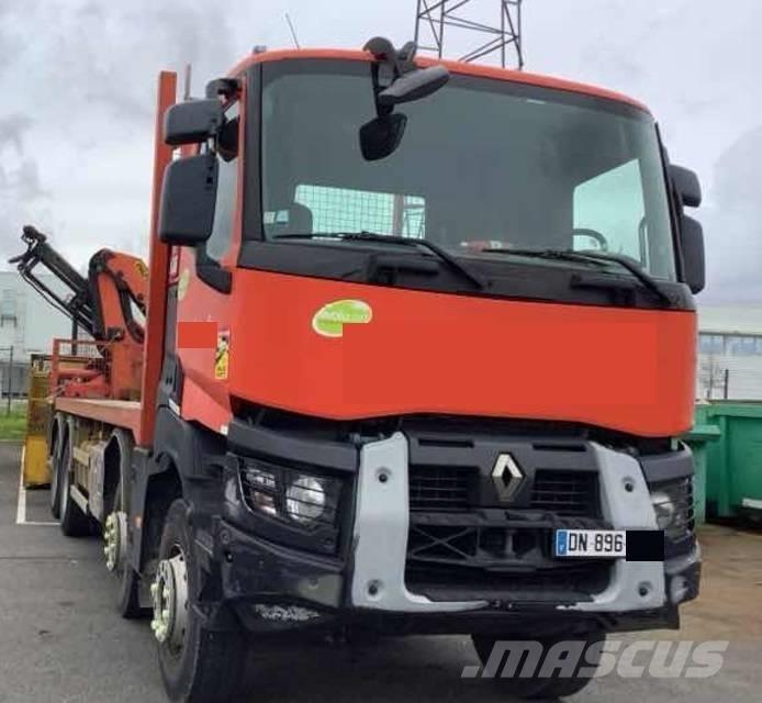 Renault K430 Lastbil med lad/Flatbed
