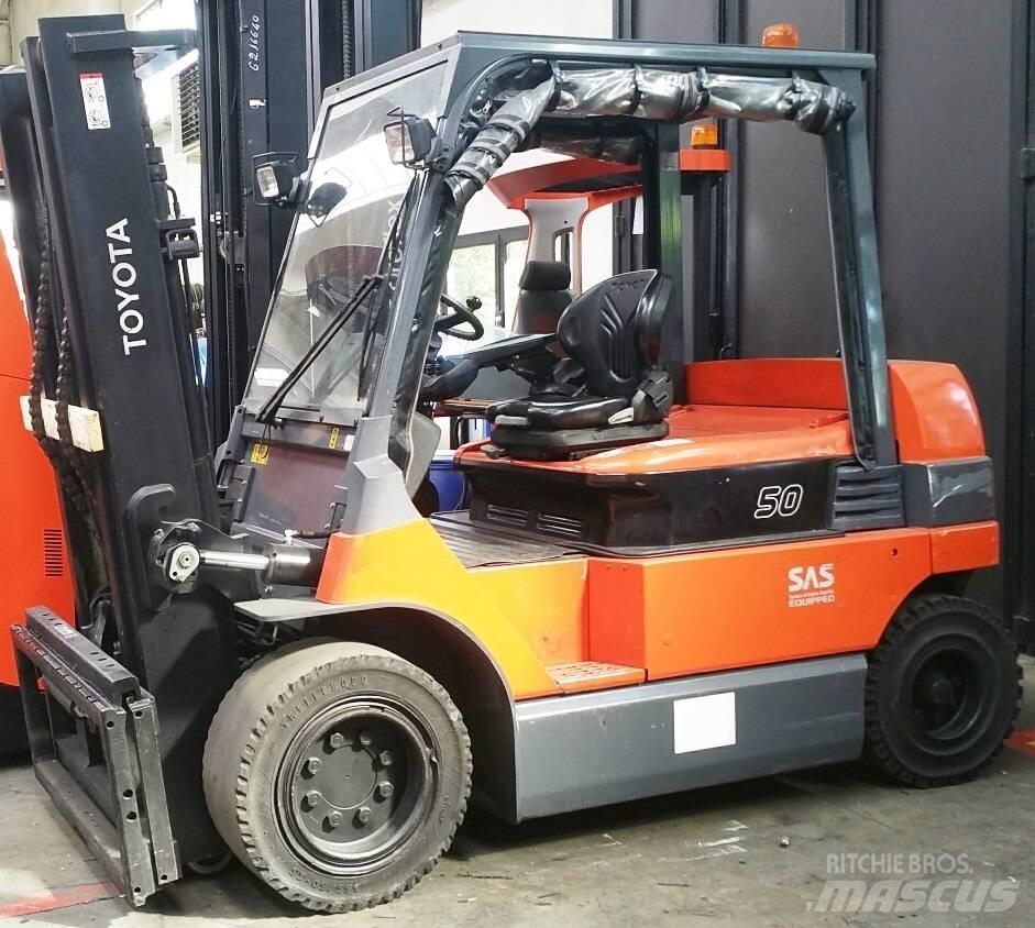 Toyota 7 FB MF 50 El gaffeltrucks