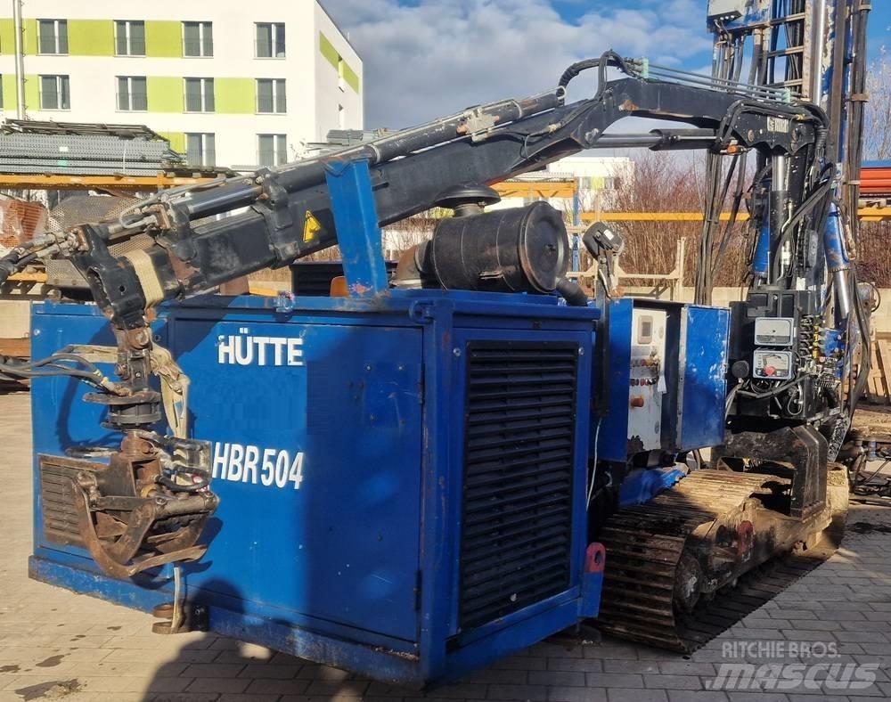 Hütte HBR 504 Pæle- og rammemaskiner