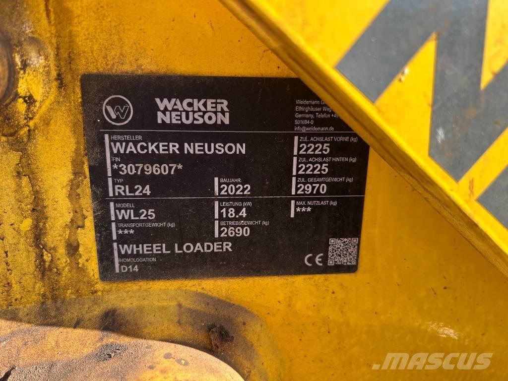 Wacker Neuson WL 25 Læssemaskiner på hjul