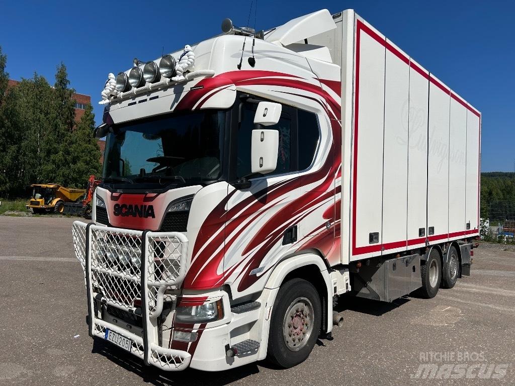 Scania R 650 6x2 Fast kasse