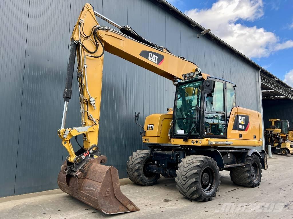 CAT M318F Gravemaskiner på hjul