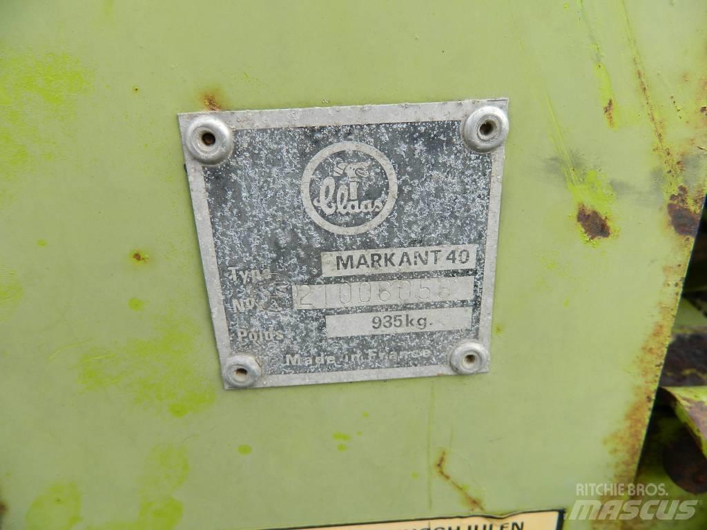 CLAAS Markant 40 Pressere til firkantede baller