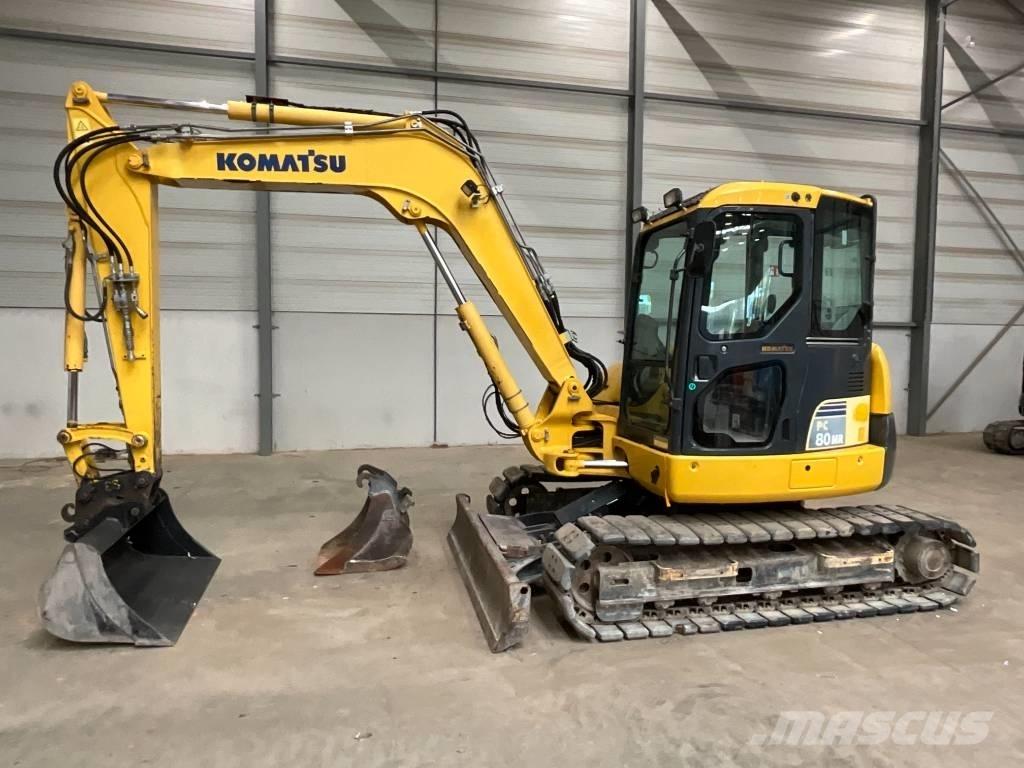 Komatsu PC 80 MR-3 Midi-gravemaskiner 7t - 12t