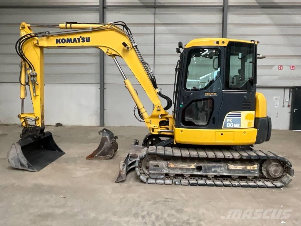 Komatsu PC 80 MR-3 Midi-gravemaskiner 7t - 12t