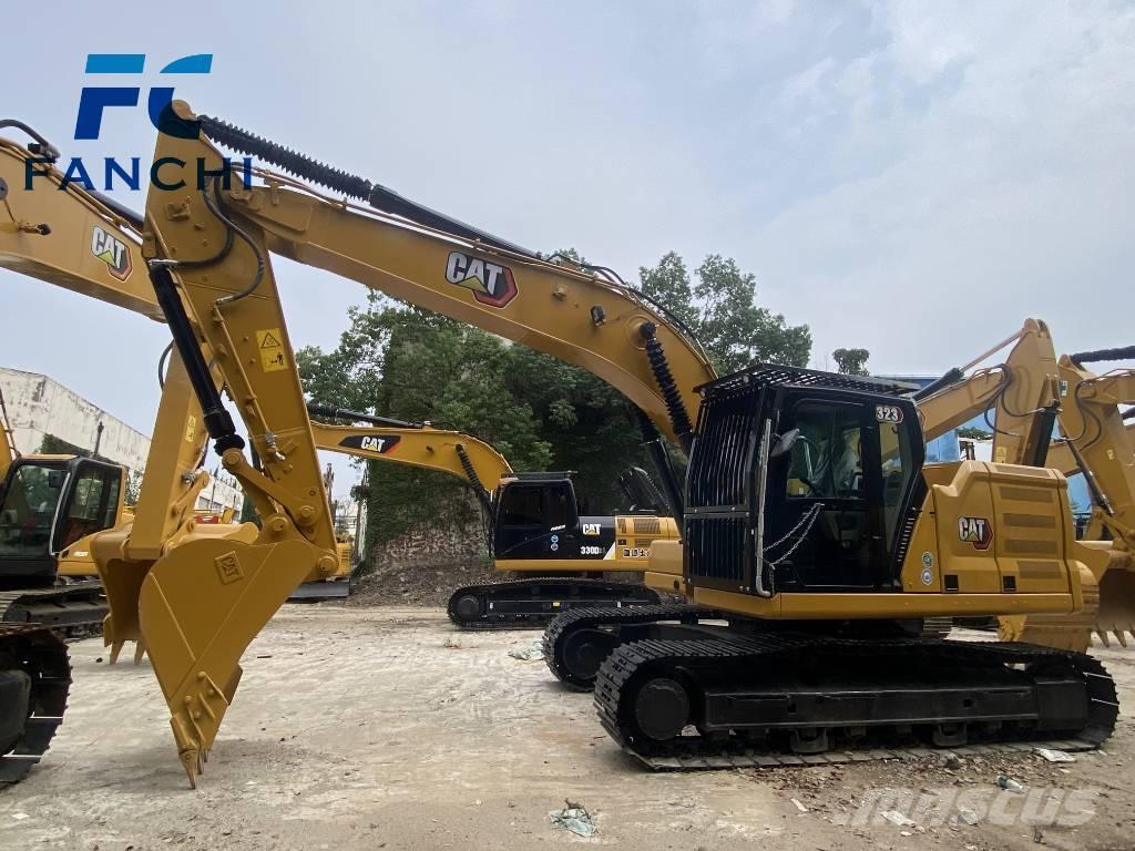 CAT 323 Midi-gravemaskiner 7t - 12t