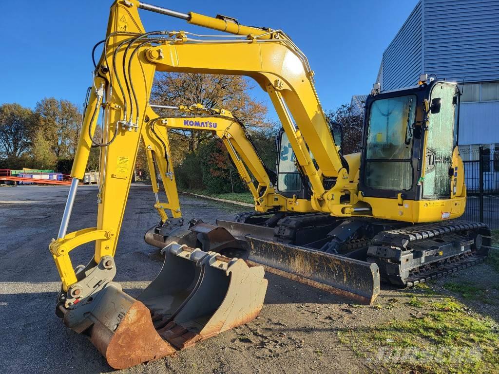 Komatsu PC80MR-5 Midi-gravemaskiner 7t - 12t