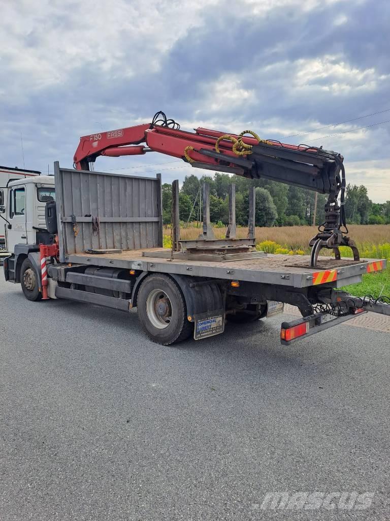 MAN 19.314 Lastbil med lad/Flatbed