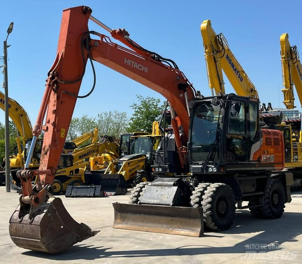 Hitachi ZX150W-7 Gravemaskiner på hjul