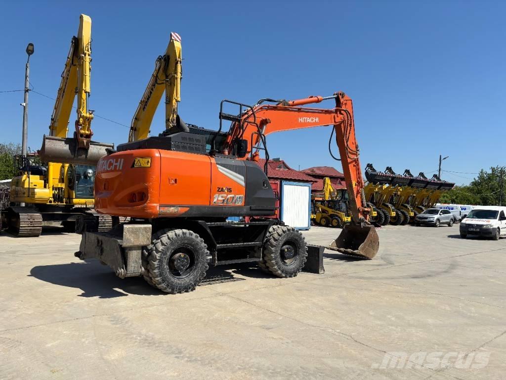 Hitachi ZX150W-7 Gravemaskiner på hjul