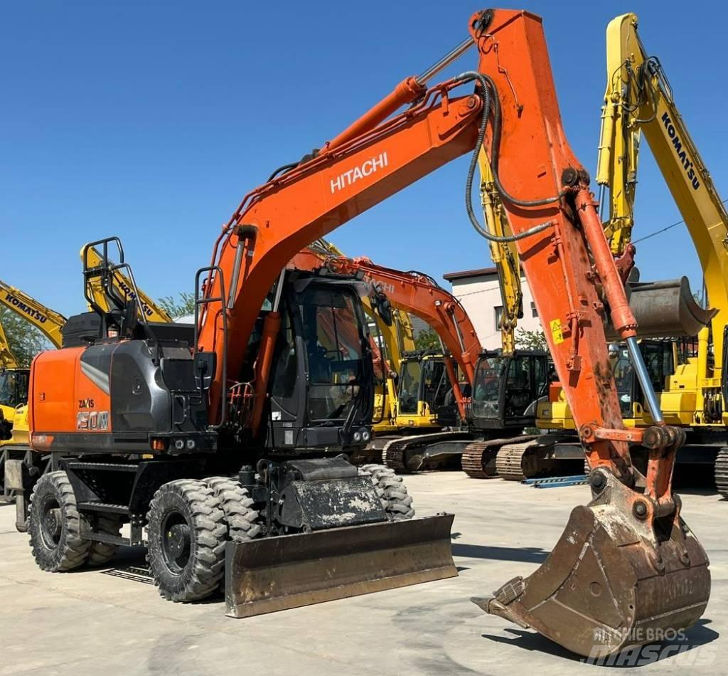 Hitachi ZX150W-7 Gravemaskiner på hjul