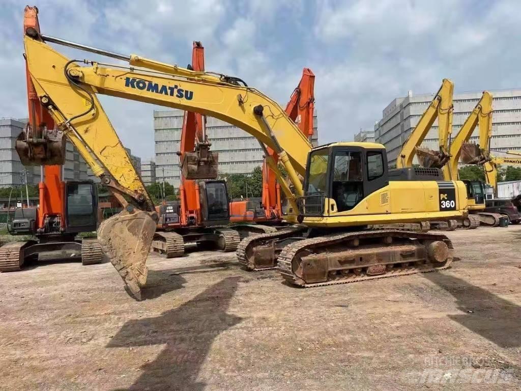 Komatsu PC 360-7 Gravemaskiner på larvebånd