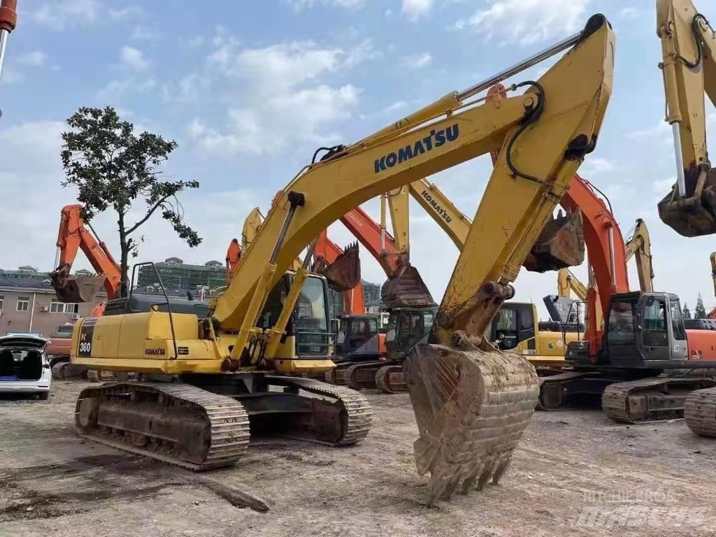 Komatsu PC 360-7 Gravemaskiner på larvebånd