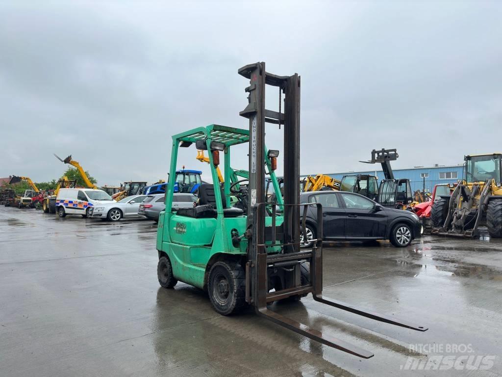 Mitsubishi FD15 Diesel gaffeltrucks