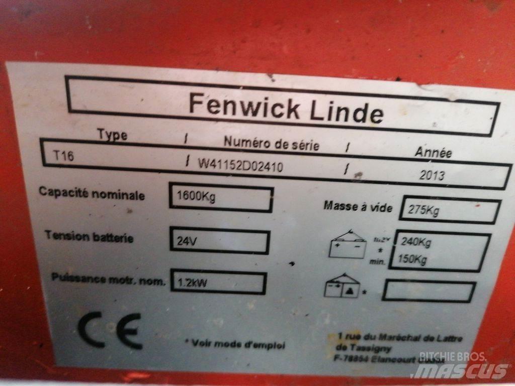 Linde T16 El-palleløftere