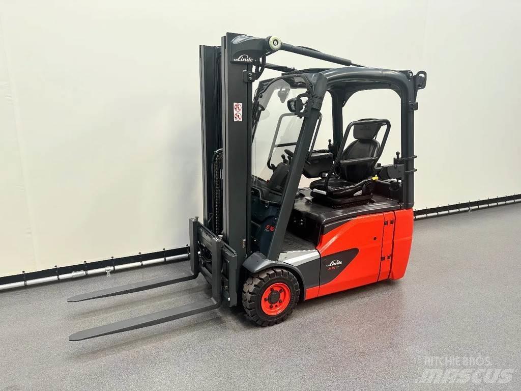 Linde 386 E 16-02 El gaffeltrucks