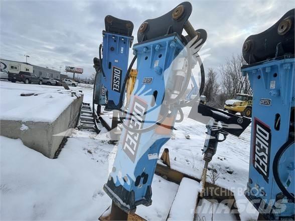  DIESEL DE120 Hydraulik / Trykluft hammere