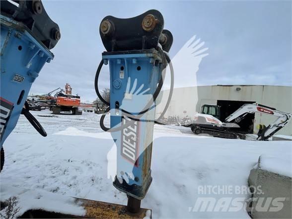  DIESEL DE120 Hydraulik / Trykluft hammere