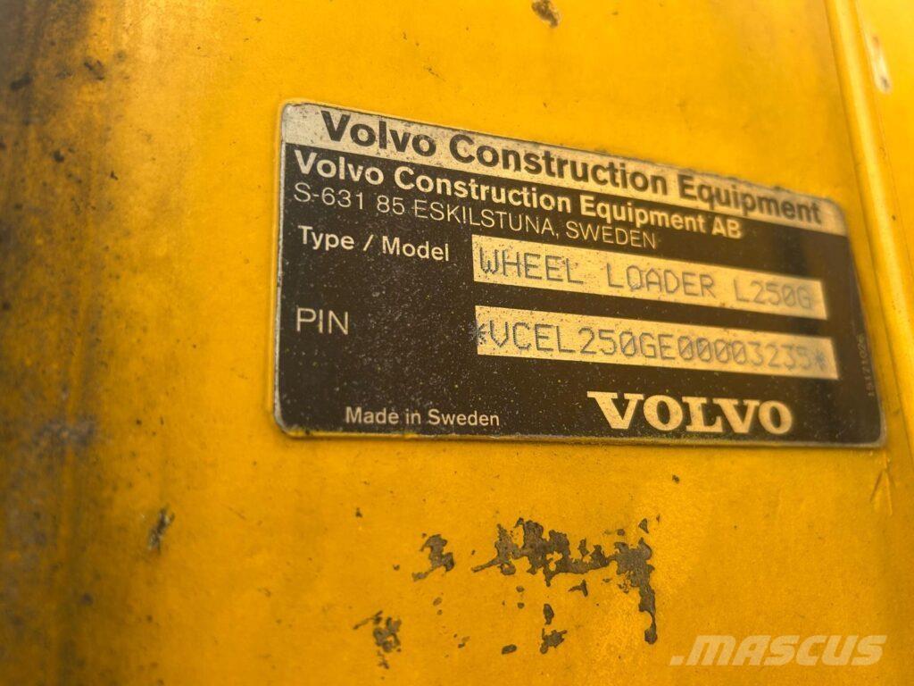 Volvo L250G Læssemaskiner på hjul