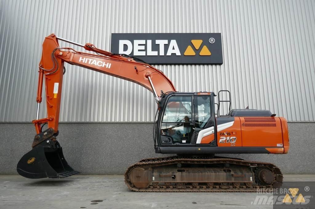 Hitachi ZX210LC-7 Gravemaskiner på larvebånd