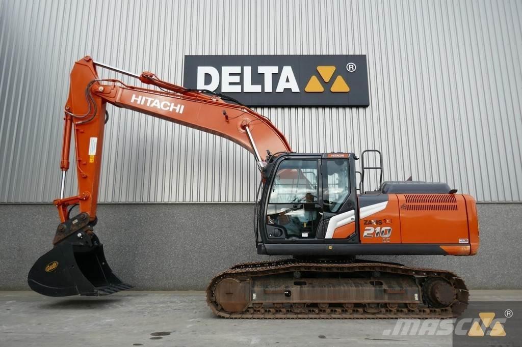 Hitachi ZX210LC-7 Gravemaskiner på larvebånd