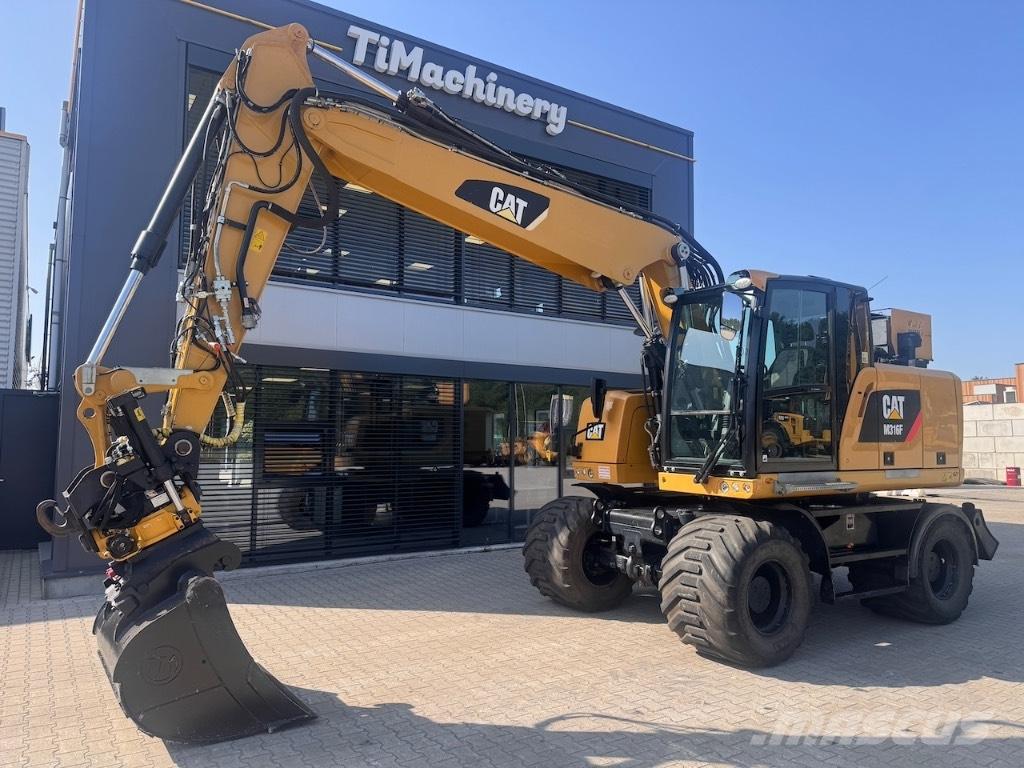 CAT M316F Gravemaskiner på hjul