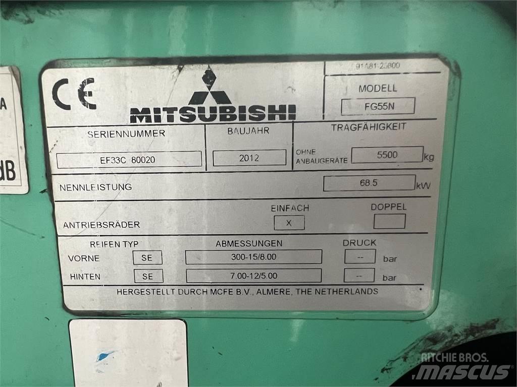 Mitsubishi FG 55 N LPG gaffeltrucks