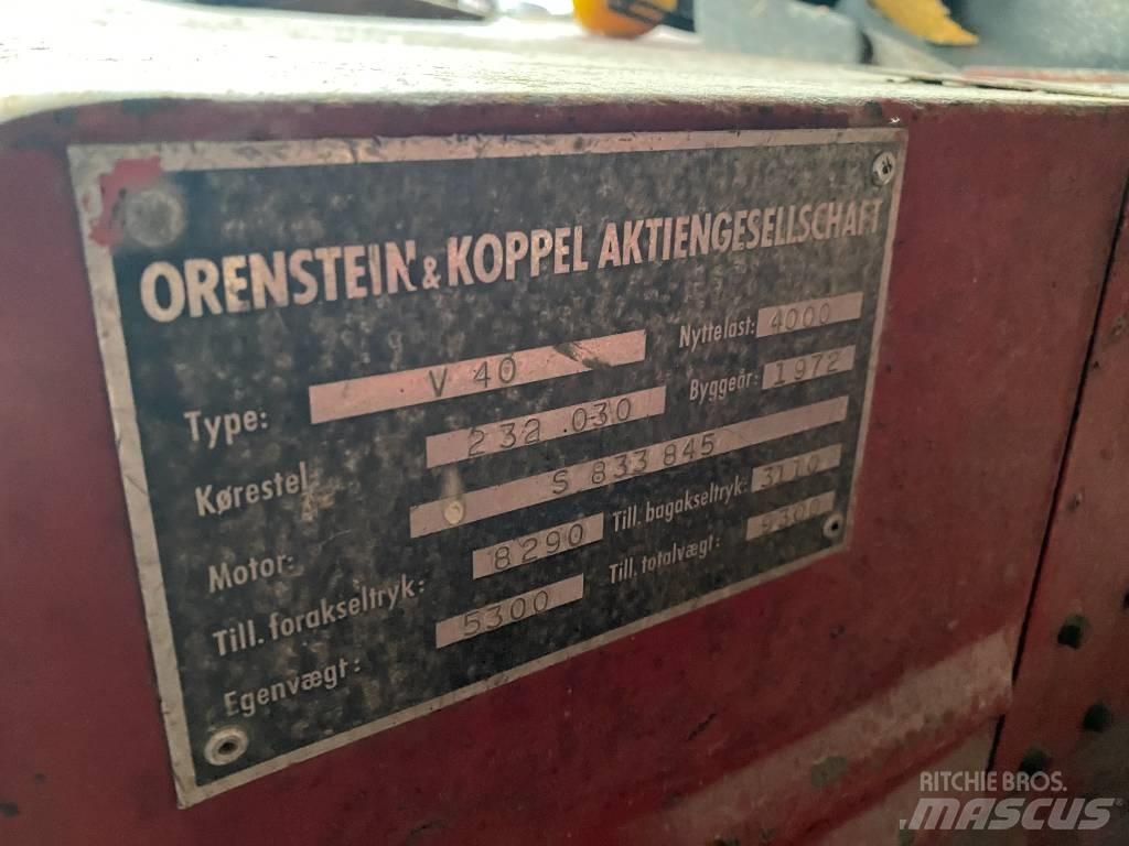 O&K V 40 Diesel gaffeltrucks