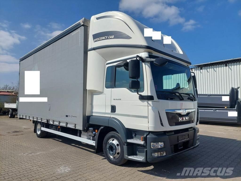 MAN TGL 8.220 Lastbil - Gardin
