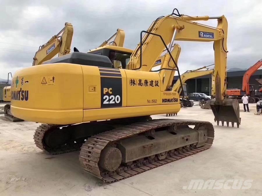 Komatsu pc220-7 Gravemaskiner på larvebånd