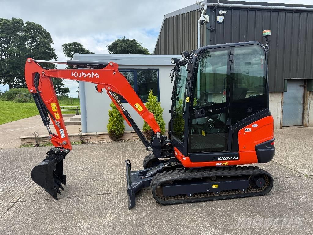 Kubota KX027-4 Minigravemaskiner