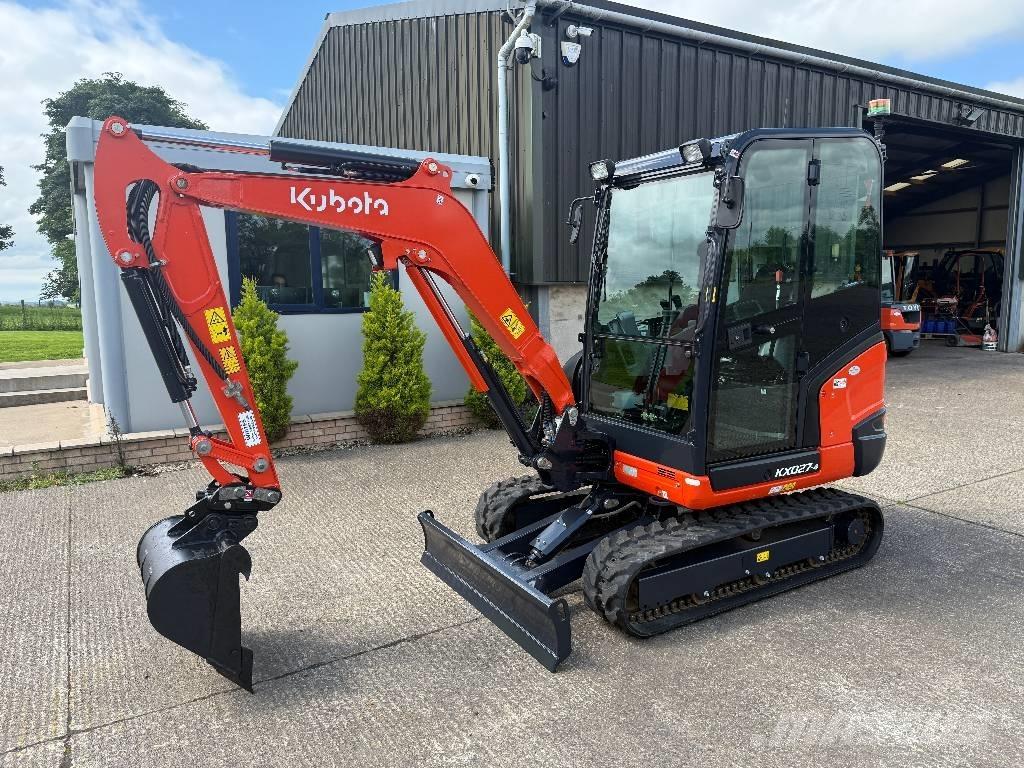 Kubota KX027-4 Minigravemaskiner
